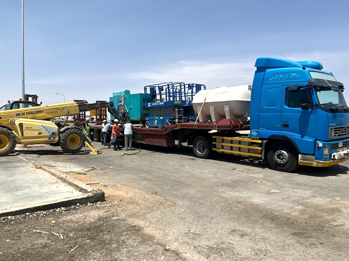 حلول النقل البري