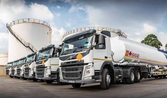 Hazardous Industrial Chemical Fluid and Tanker Logistics Fleet GCC