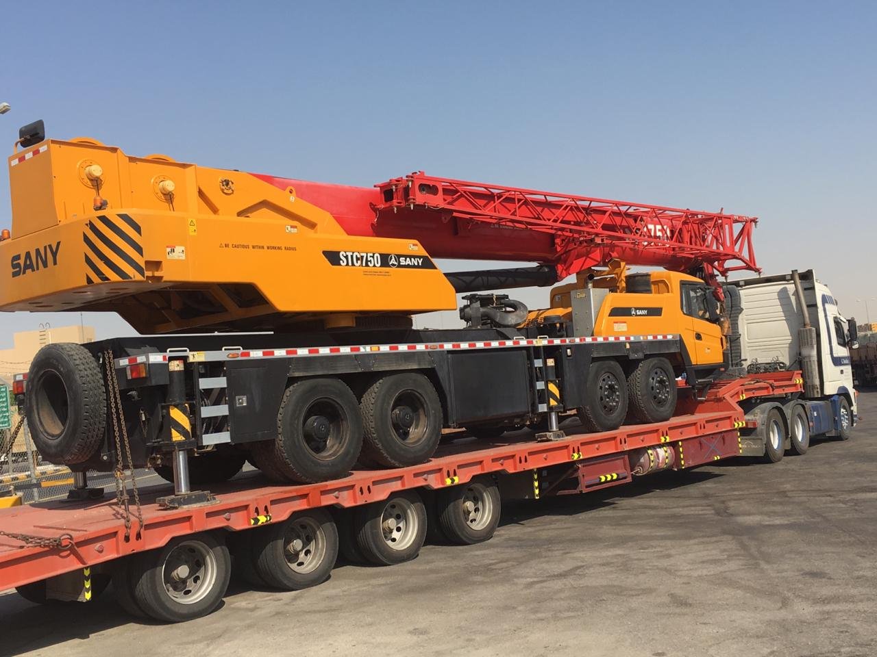 Equipment Transportation Services for SANY Company